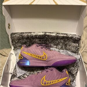 Nike Lebron XXI Violet Dust Used With Box